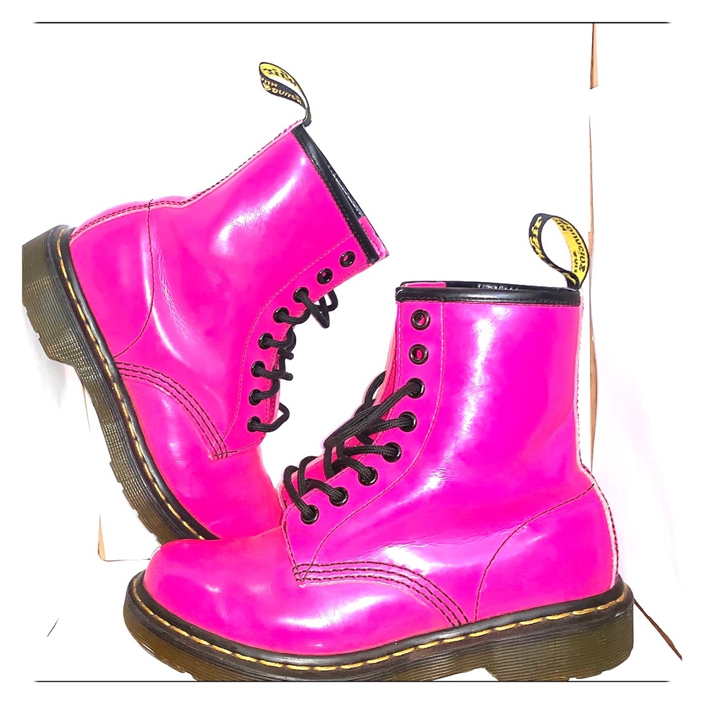 pink doc martens